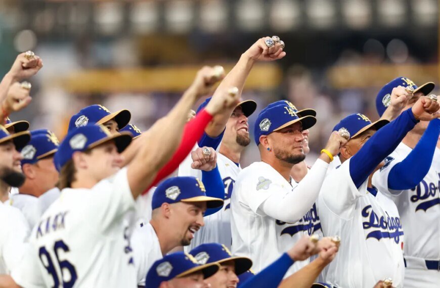 Dodgers Celebrate Their Back-to-Back World Series Championship with New Rings