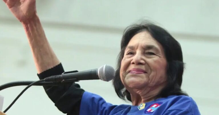 Dolores Huerta Exhibit Opens Amid Recent Abuse Allegations