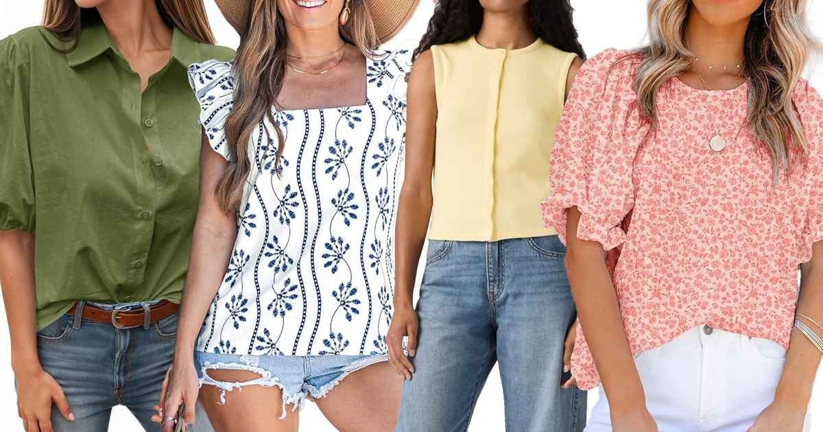 Don’t Miss Out: Affordable Boutique-Style Tops on Sale at Amazon This Spring