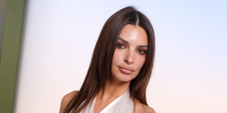 Emily Ratajkowski Enjoys a Pool Day in a Stylish Red Swimsuit Inspired by 'Baywatch'