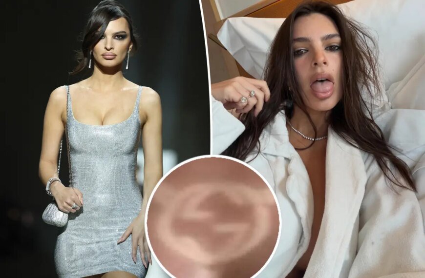 Emily Ratajkowski Shares Stylish Gucci Thong Tan Lines on Instagram