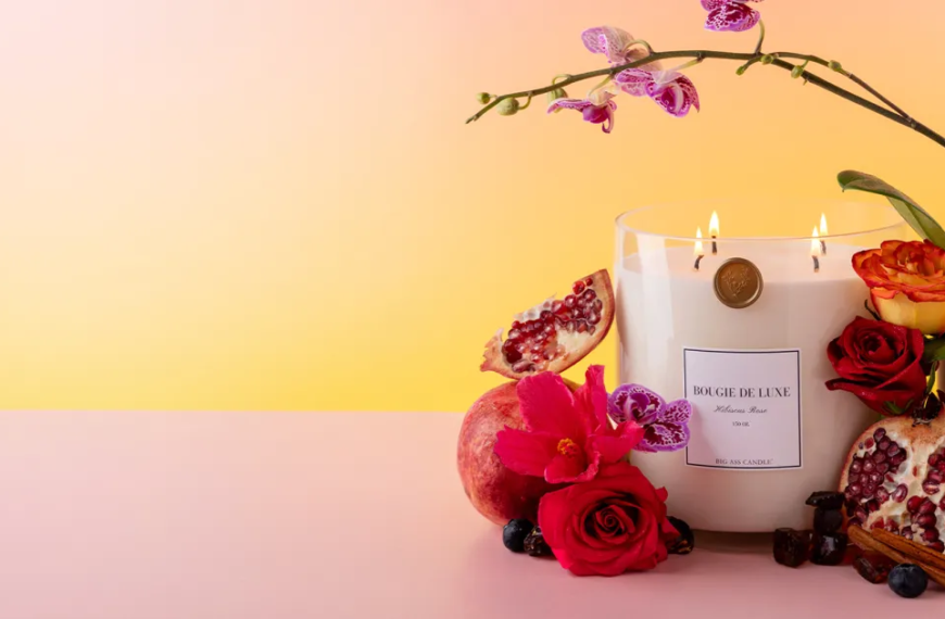 Enhance Your Home's Aroma with This Extra-Large Candle That Lasts for Months