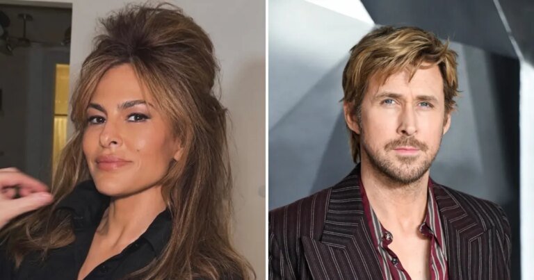 Eva Mendes Stunned in Glamorous Look for ‘SNL’ in Case Ryan Gosling Called Her on Stage
