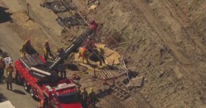 Firefighters Come to the Aid of Worker Injured at Pomona Construction Site