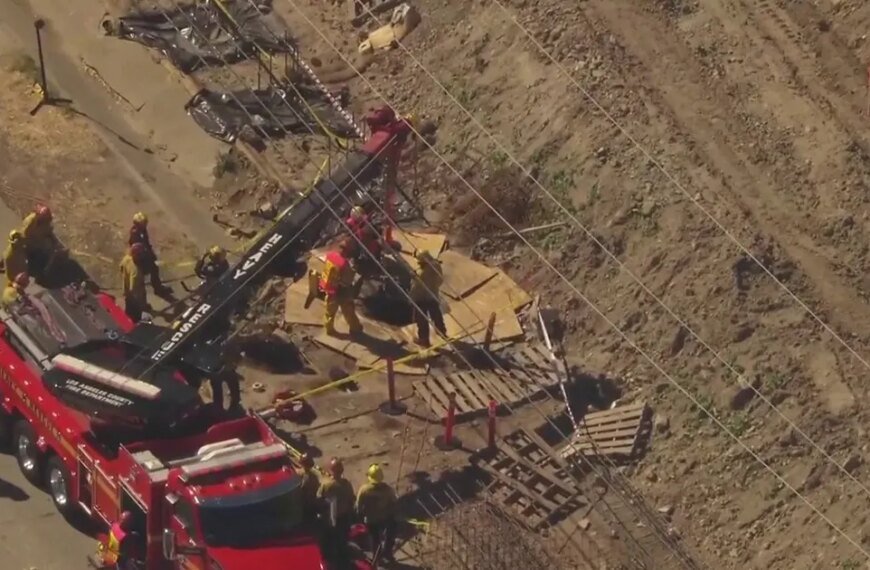 Firefighters Come to the Aid of Worker Injured at Pomona Construction Site