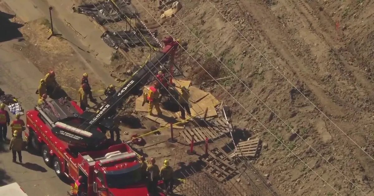Firefighters Come to the Aid of Worker Injured at Pomona Construction Site