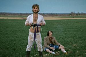 Gabriel LaBelle Talks About His Favorite Stunt Moments in Dempsey Bryk's Film "Crash Land"