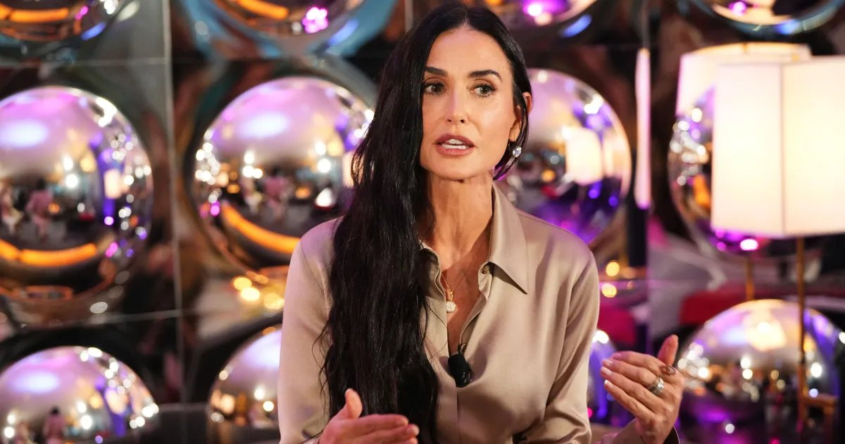 Get Demi Moore's Gorgeous Blowout with This Overnight Hair Serum