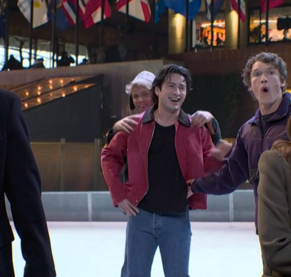 Hudson Williams Makes a Special Appearance on Connor Storrie's First Night at SNL