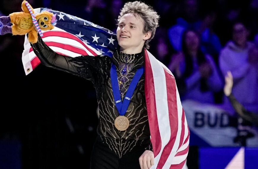 Ilia Malinin Overcomes Olympic Challenges to Claim Third Consecutive World Figure Skating Title