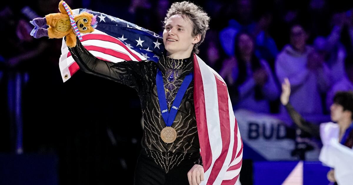 Ilia Malinin Overcomes Olympic Challenges to Claim Third Consecutive World Figure Skating Title