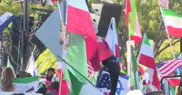 Iran Conflict Leads to Protests, Increased Security, and Flight Disruptions in Los Angeles