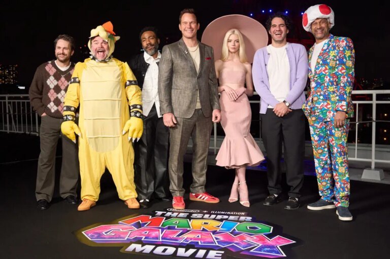 Is the 'Super Mario Galaxy Movie' Press Tour Setting a New Trend in Method Dressing?