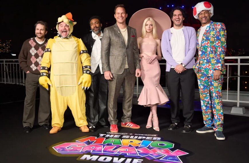 Is the 'Super Mario Galaxy Movie' Press Tour Setting a New Trend in Method Dressing?