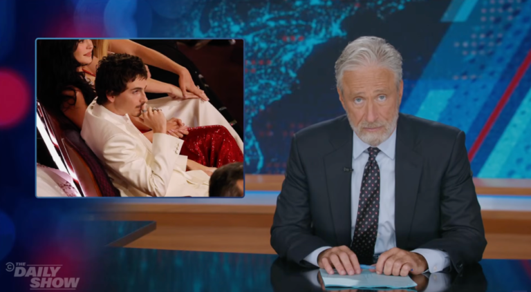 Jon Stewart Reflects on Timothée Chalamet's Oscars Experience: A Lighthearted Look at the Art World