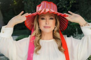 Kathy Hilton Shares the Story Behind Her Iconic Pleated Hats and Her First Credit Card Purchase