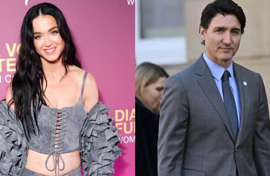 Katy Perry Posts Fun Selfies with Justin Trudeau and a Charming "Waiting for My Boyfriend" Meme