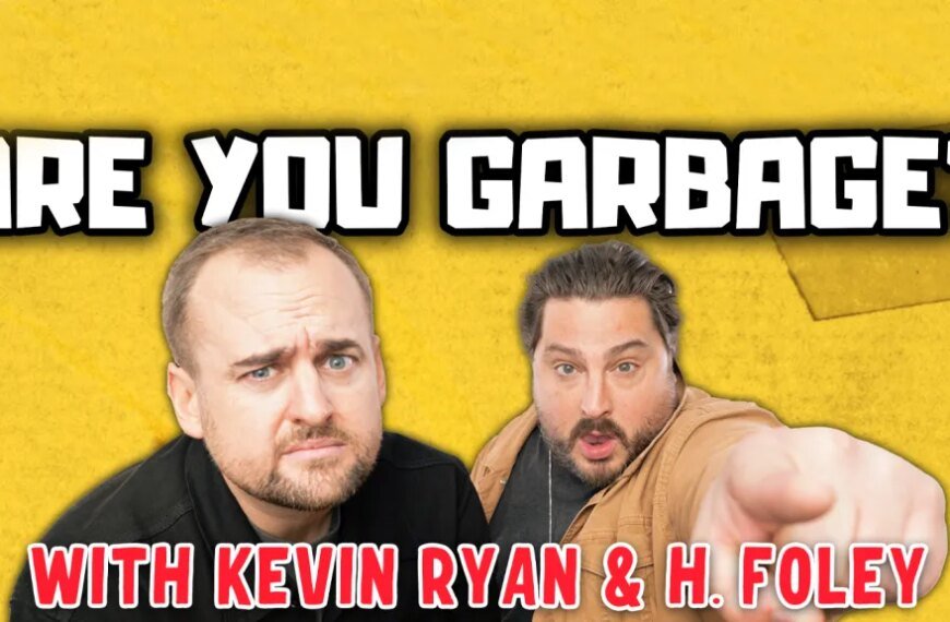 Kevin Ryan and H. Foley Get Ready for Their New 'Are You Garbage?' Comedy Special