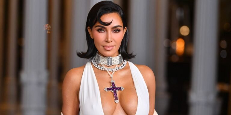 Kim Kardashian Stuns in a Chic, Partially Unzipped NikeSkims Onesie