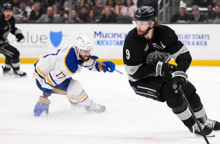 Kings Fall Short Against Sabres, Missing Key Opportunity for Playoff Boost