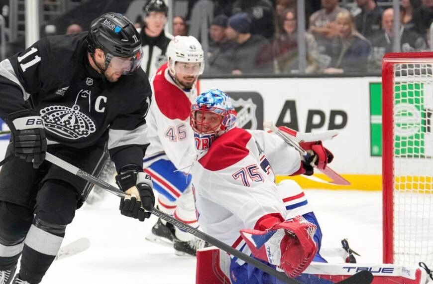 Kings Struggle to Maintain Third-Period Lead in Loss to Canadiens