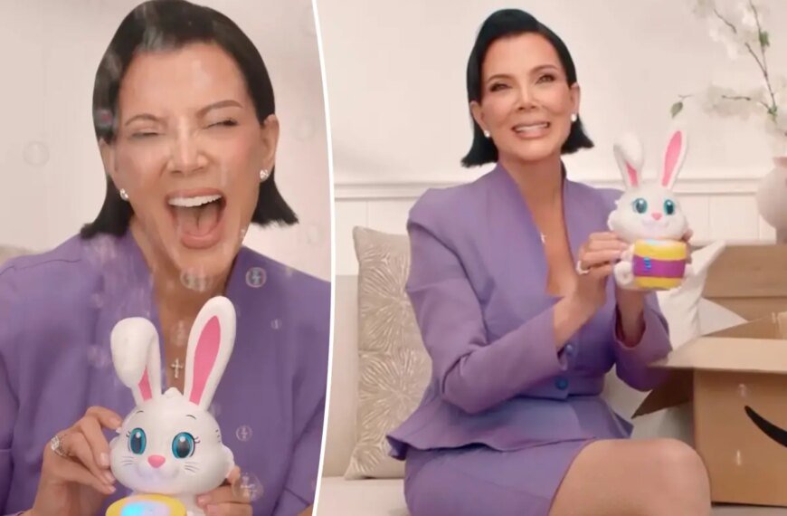 Kris Jenner's Fun Bunny Bubble Machine and Her Favorite Easter Finds on Amazon