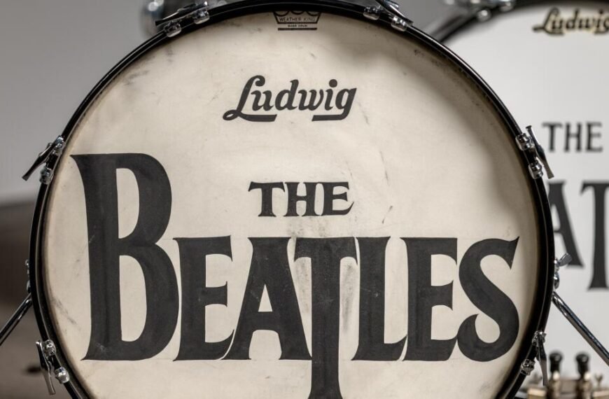 Kurt Cobain’s Fender and Beatles Drum Head Featured in $1 Billion Auction Collection
