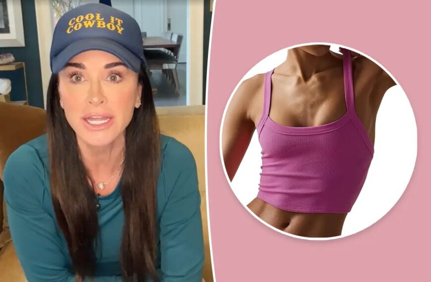 Kyle Richards Loves This Affordable Sports Bra That Keeps Everything in Place