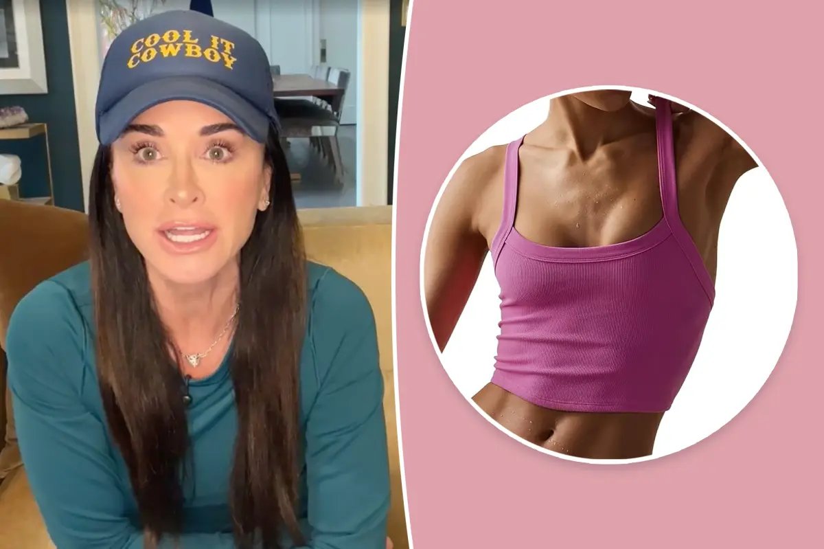 Kyle Richards Loves This Affordable Sports Bra That Keeps Everything in Place