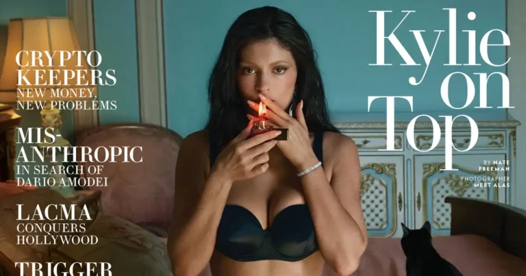 Kylie Jenner Poses Nude in a Stylish Cape for Her Latest Vanity Fair Cover Shoot