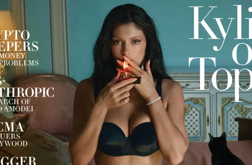 Kylie Jenner Poses Nude in a Stylish Cape for Her Latest Vanity Fair Cover Shoot