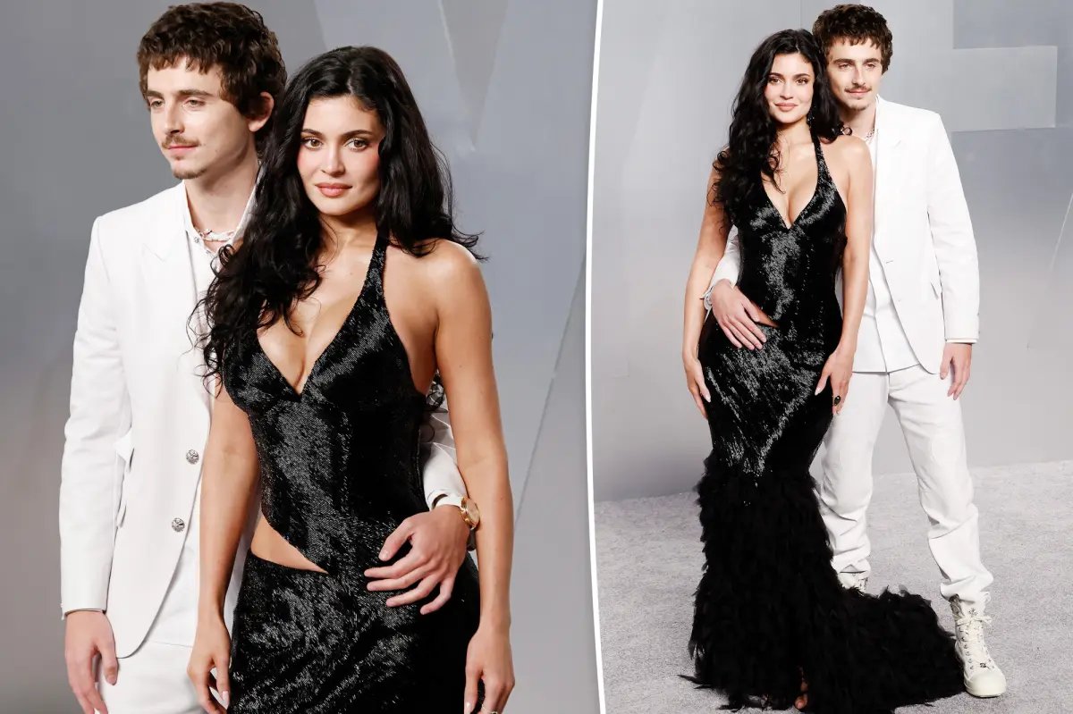 Kylie Jenner and Timothée Chalamet Shine Together on the 2026 Vanity Fair Oscar Party Red Carpet
