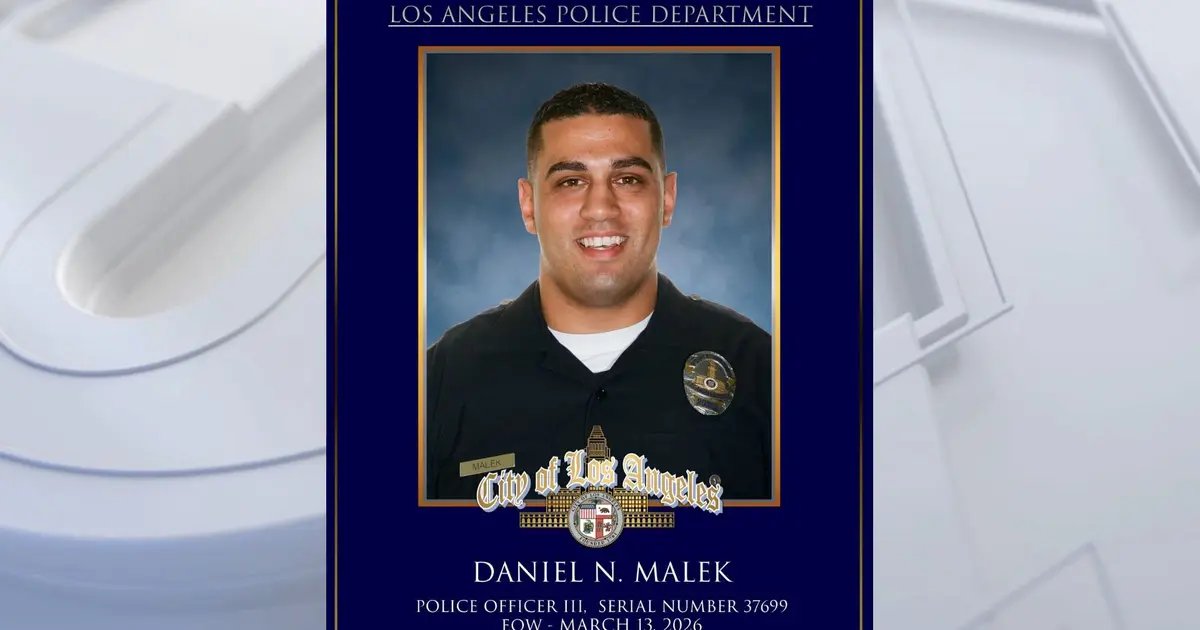 LAPD Honors the Life and Service of Officer Daniel N. Malek