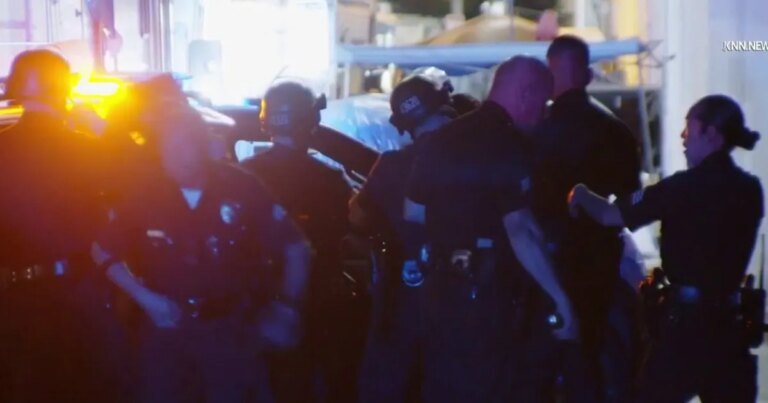 LAPD Officers Respond to Shooting Incident in Downtown LA, Suspect Injured and Hospitalized