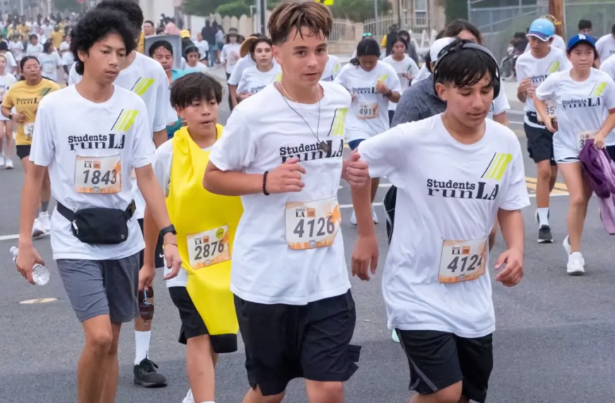 LAUSD Students Go the Distance: Their Journey to the LA Marathon Finish Line