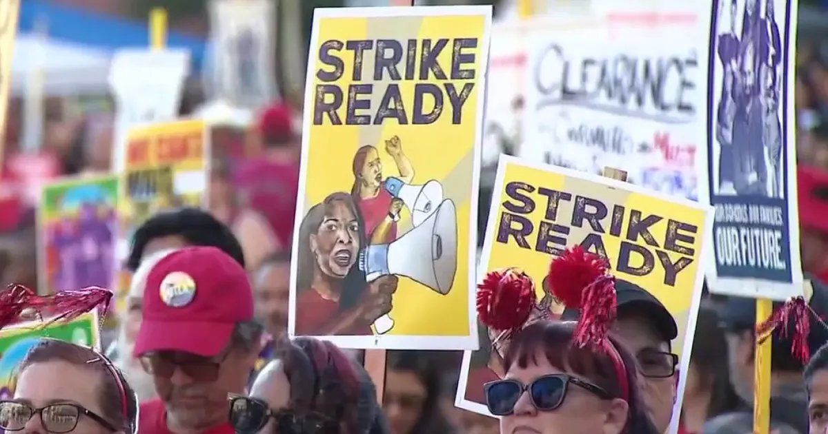 LAUSD Unions Announce Strike Date of April 14 as Contract Negotiations Intensify