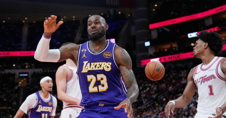 Lakers Triumph Over Rockets with Strong Performances from Luka and LeBron