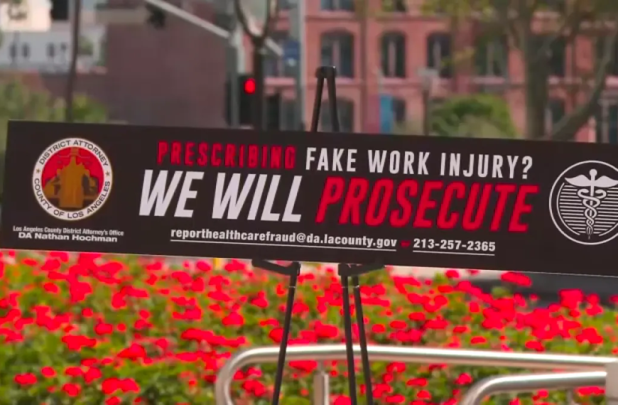 Los Angeles County Taking Action Against Work Injury Fraud
