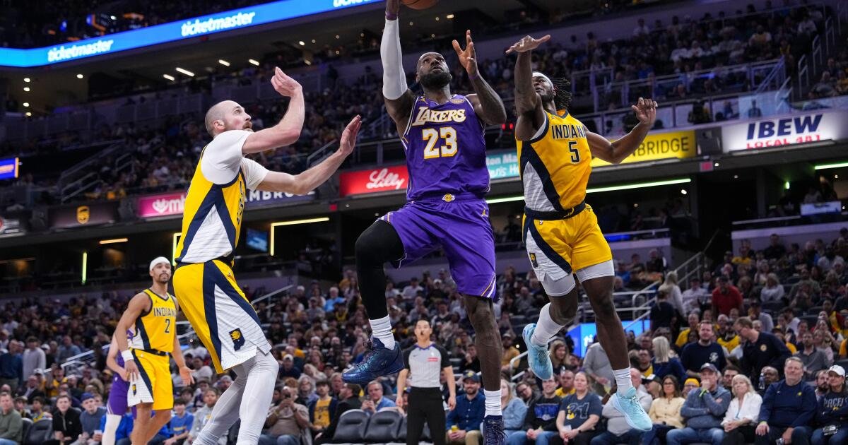 Luka Doncic Guides the Lakers to Victory Over the Pacers