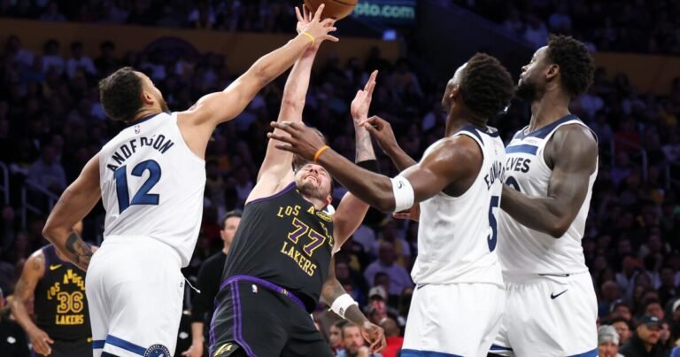 Luka Doncic Shines as the Lakers Take Down Minnesota