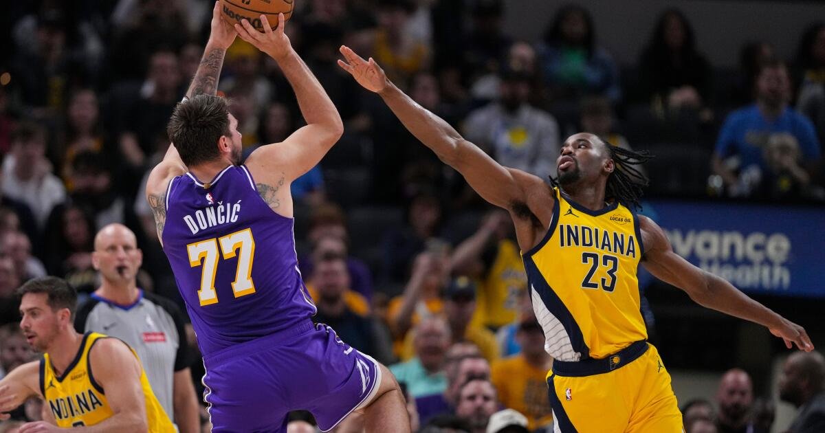 Luka Doncic Shines with 43 Points as Lakers Fend Off Pacers' Comeback Attempt