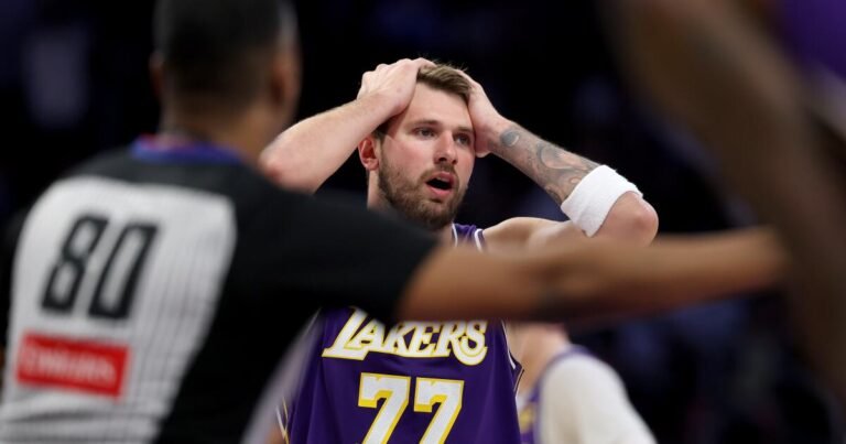 Luka Doncic of the Lakers Could Face Suspension After His 16th Technical Foul