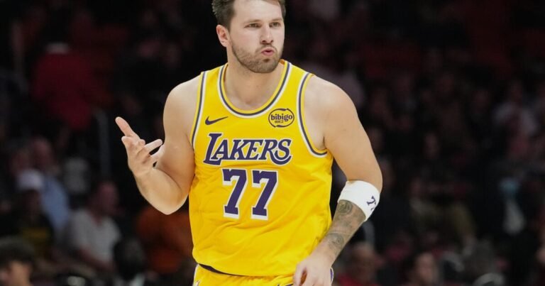 Luka Shines with 60 Points in Lakers' Win Over the Heat