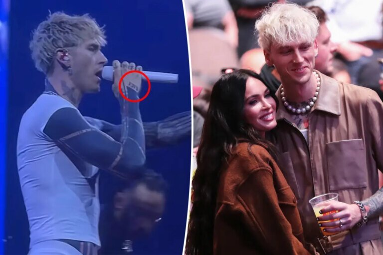MGK Shows Heartfelt Tattoo Tribute to His Almost One-Year-Old Daughter Saga