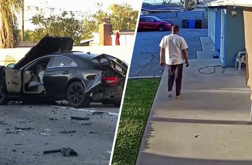 Man Pursues Wife in Multi-Vehicle Crash in Covina, According to Police