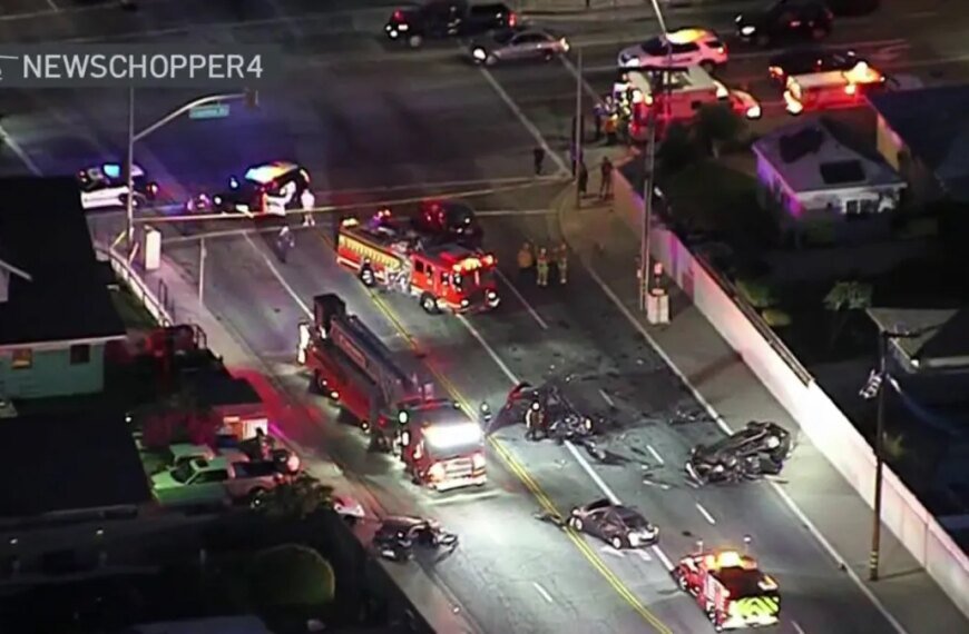 Many Injured in Multi-Car Accident in Covina