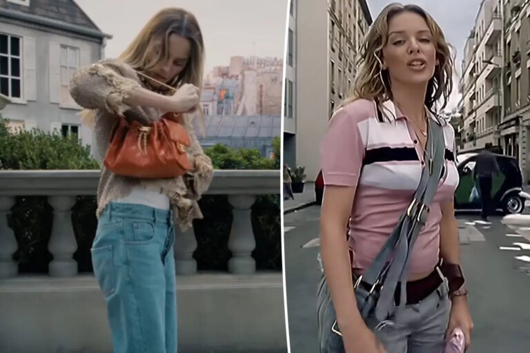 Margot Robbie Pays Tribute to Kylie Minogue's Y2K Classic in New Chanel Ad