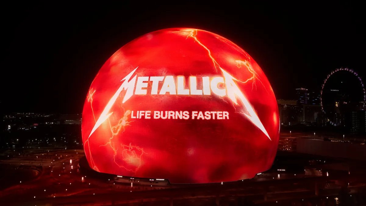 Metallica Adds 24 New Shows to Their Sphere Residency