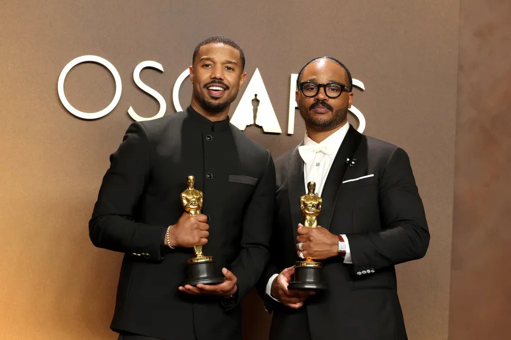 Michael B. Jordan and Ryan Coogler Share Insights on Creating 'Sinners' at the Oscars Backstage