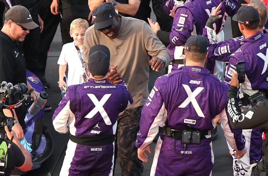 Michael Jordan Steps Back from NBA's Scoring List, But His NASCAR Team is Thriving